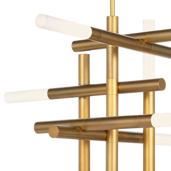 Cass Chandelier (Natural Brass) Macro 3
